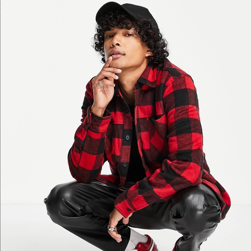 Reclaimed Vintage Inspired Buffalo Check Shirt